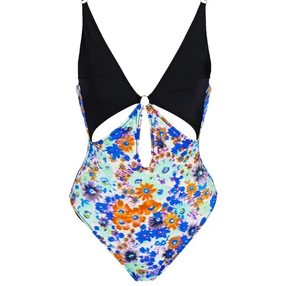 Stella McCartney**Floral Monokini One-Piece**Small $565 - Picture 1 of 4